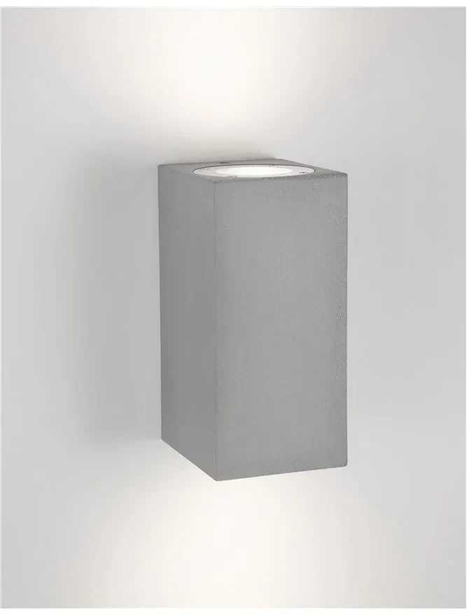 Aplică exterior FUENTO GU10, 2x7 W, 100-240 V, IP65, beton și sticlă 4