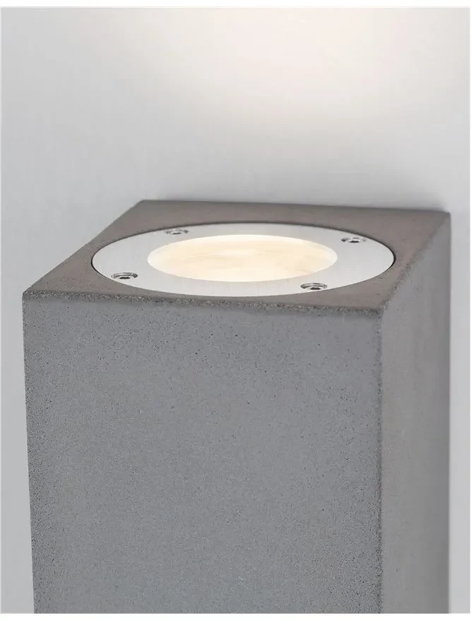 Aplică exterior FUENTO GU10, 2x7 W, 100-240 V, IP65, beton și sticlă 7