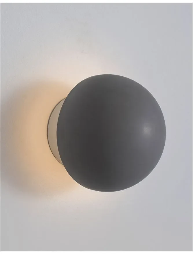Aplică NETUNE LED 6 W, 220-240 V, 160 lm, 3000K, IP20, beton 3