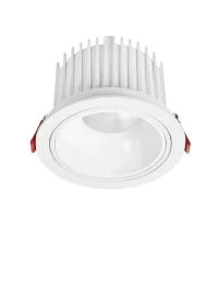 Spot Vulcan LED 40 W, 220-240 V, 3433 lm, 3000K, IP20, UGR <19, CRI ≥90, aluminiu 2