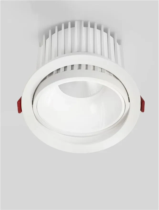 Spot Vulcan LED 40 W, 220-240 V, 3433 lm, 3000K, IP20, UGR <19, CRI ≥90, aluminiu 4