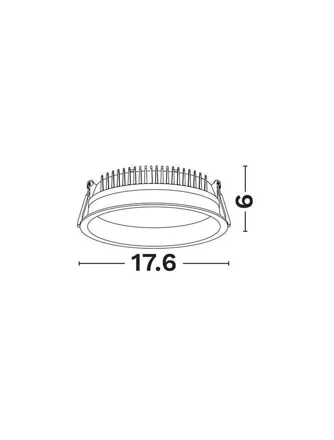 Spot Fati LED 23 W, 220-240 V, 2210 lm, 4000K, IP20, CRI ≥90, aluminiu 2