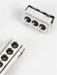 Spot Gono LED 6 W, 220-240 V, 292 lm, 3000K, IP20, UGR <19, CRI ≥90, aluminiu