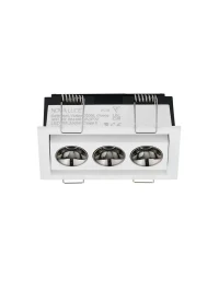 Spot Gono LED 6 W, 220-240 V, 292 lm, 3000K, IP20, UGR <19, CRI ≥90, aluminiu 2