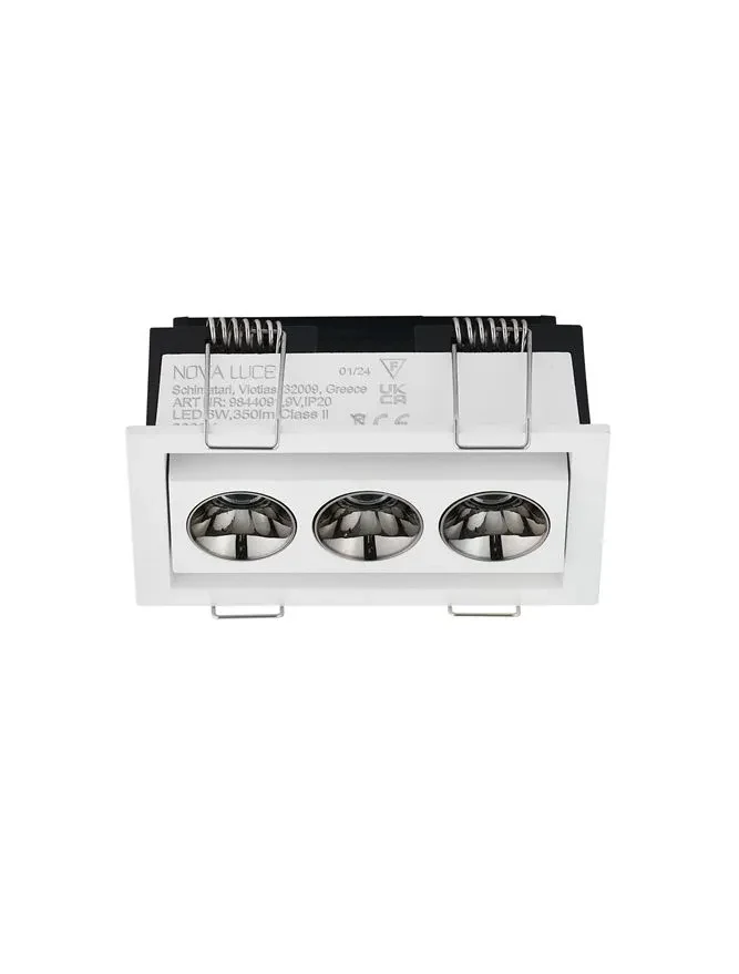 Spot Gono LED 6 W, 220-240 V, 292 lm, 3000K, IP20, UGR <19, CRI ≥90, aluminiu 2