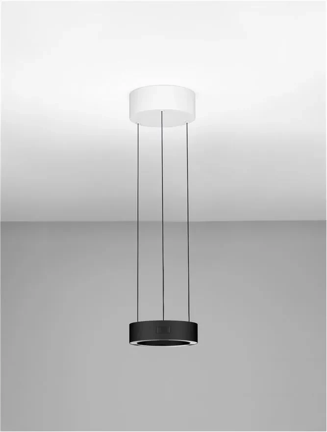Suspensie AFI LED 24 W, 220-240 V, 1712 lm, 3000K, IP20, aluminiu și oțel 3