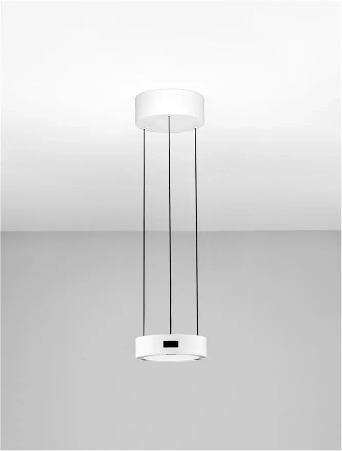 Suspensie AFI LED 24 W, 220-240 V, 1712 lm, 3000K, IP20, aluminiu și oțel 3