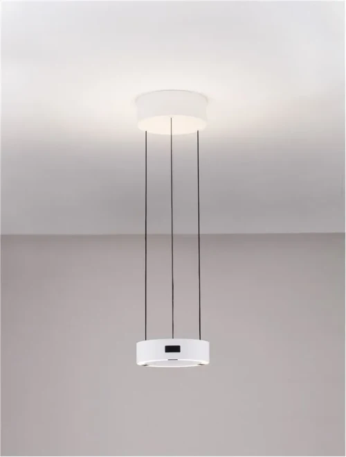 Suspensie AFI LED 24 W, 220-240 V, 1712 lm, 3000K, IP20, aluminiu și oțel