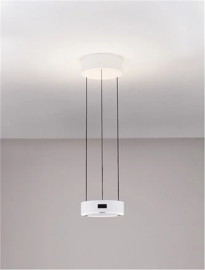Suspensie AFI LED 24 W, 220-240 V, 1712 lm, 3000K, IP20, aluminiu și oțel 4