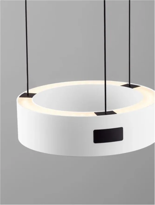 Suspensie AFI LED 24 W, 220-240 V, 1712 lm, 3000K, IP20, aluminiu și oțel