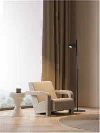 Lampadar KEDROS LED 9 W, 220-240 V, 717 lm, 3000K, IP20, aluminiu și oțel