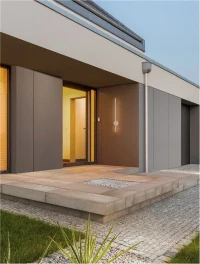 Aplică exterior RIDGE LED 12 W, 220-240 V, 1120 lm, 3000K, IP65, aluminiu