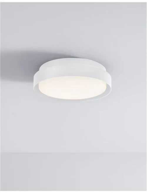 Plafonieră exterior OLIVER LED 20 W, 100-240 V, 1550 lm, 3000K, IP65, CRI ≥80, aluminiu și acril