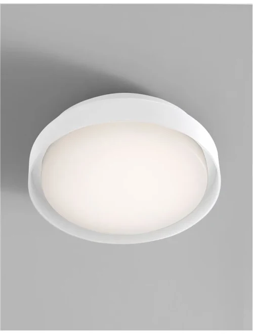 Plafonieră exterior OLIVER LED 20 W, 100-240 V, 1550 lm, 3000K, IP65, CRI ≥80, aluminiu și acril