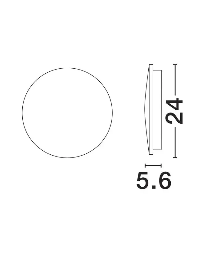 Aplică exterior COPPER LED 12 W, 220-240 V, 975 lm, 3000K, IP65, aluminiu 8