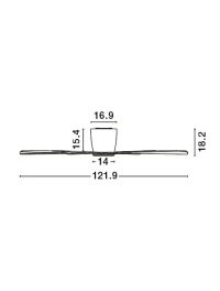 Ventilator DELL 38 W, 220-240 V, IP20, aluminiu, lemn și ABS 11