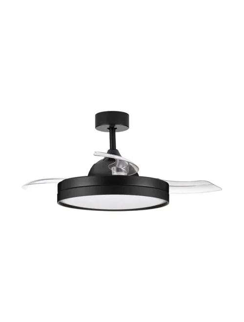 Ventilator NEVMA LED 36 W, 220-240 V, 4100 lm, 3000-4000-6500K, IP20, metal și ABS