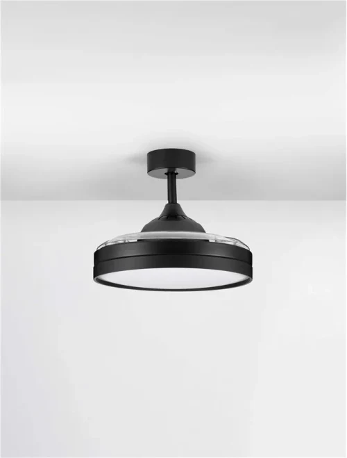 Ventilator NEVMA LED 36 W, 220-240 V, 4100 lm, 3000-4000-6500K, IP20, metal și ABS