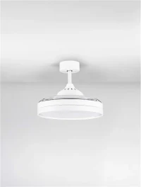 Ventilator NEVMA LED 36 W, 220-240 V, 4100 lm, 3000-4000-6500K, IP20, metal și ABS 4
