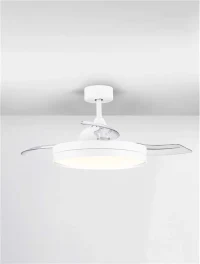 Ventilator NEVMA LED 36 W, 220-240 V, 4100 lm, 3000-4000-6500K, IP20, metal și ABS 5