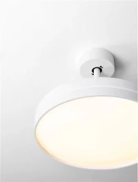 Ventilator NEVMA LED 36 W, 220-240 V, 4100 lm, 3000-4000-6500K, IP20, metal și ABS 6