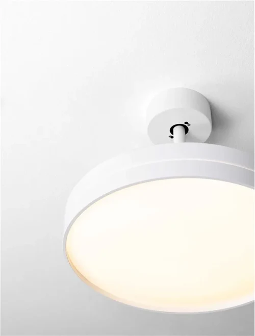 Ventilator NEVMA LED 36 W, 220-240 V, 4100 lm, 3000-4000-6500K, IP20, metal și ABS
