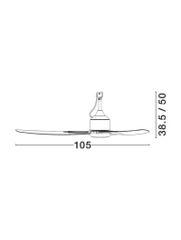 Ventilator BLOWY 35 W, 220-240 V, IP54, metal și ABS 5
