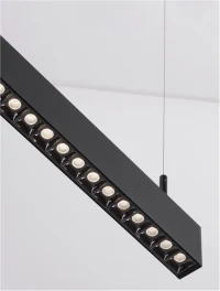 LINA 40 W, 220-240 V, 2800 lm, 3000K, IP20, UGR <8, CRI ≥90, aluminiu 3