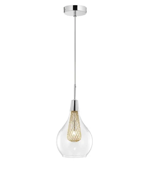 Suspensie FILO G9, 1x5 W, 220-240 V, IP20, aluminiu și sticlă