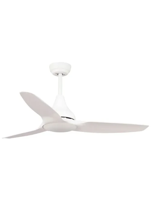 Ventilator SAMOA LED 40 W, 220-240 V, 700 lm, 3000K, IP20, oțel, sticlă și ABS