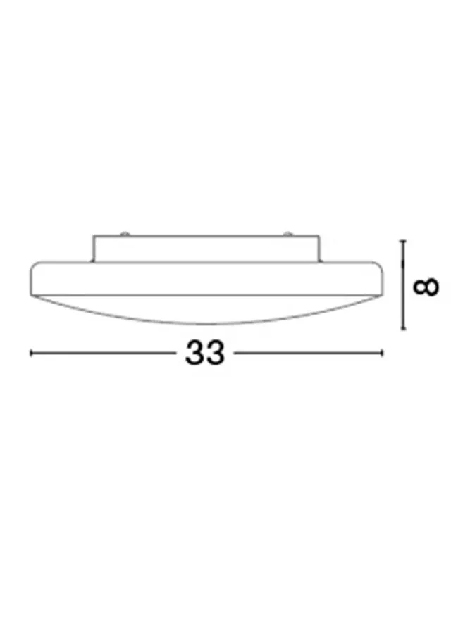 Plafonieră IVI E27, 2x12 W, 220-240 V, IP44, metal și sticlă 3