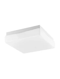 Plafonieră CUBE E27, 1x12 W, 220-240 V, IP44, metal și sticlă 2