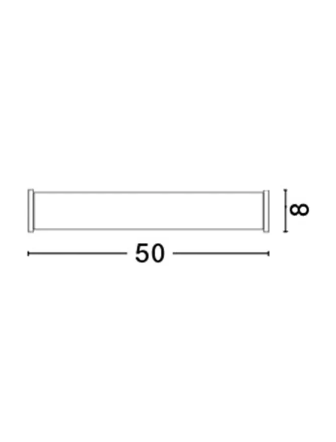 Aplică POLO E14, 3x5 W, 220-240 V, IP44, sticlă 3