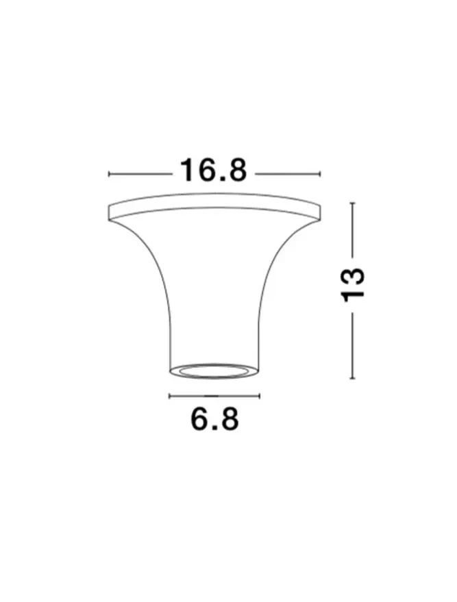 Aplică ORAZIO GU10, compatibil 1x50 W, 220-240 V, IP20, gips 2