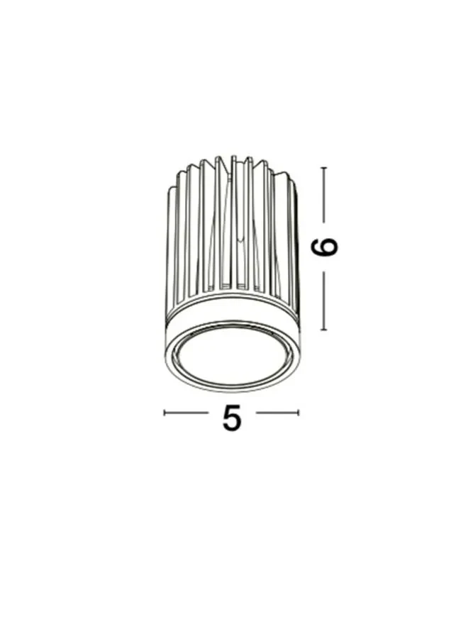 Spot MEA LED 9 W, 220-240 V, 800 lm, 3000K, IP20, CRI ≥90 2
