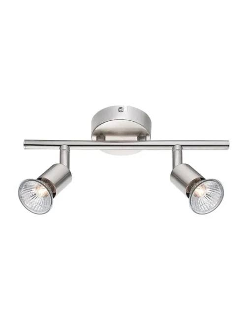 Plafonieră BASE GU10, 2x5 W, 220-240 V, IP20, metal