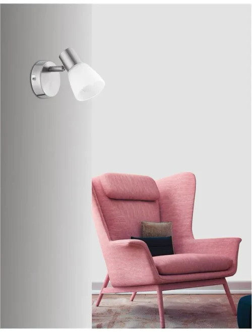 Proiector PUBLICO E14, 1x5 W, 220-240 V, IP20, metal și sticlă