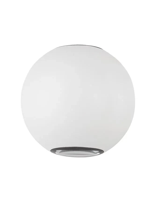 Aplică exterior COMO LED 2x5 W, 220-240 V, 560 lm, 3000K, IP54, aluminiu și sticlă 2