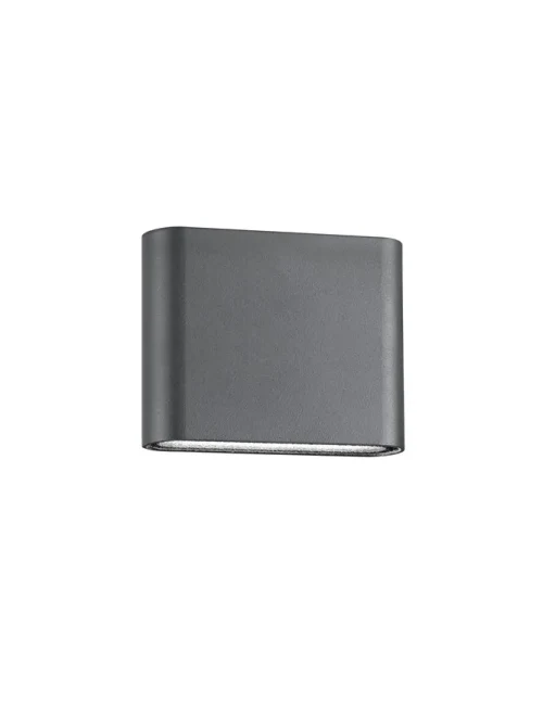 Aplică exterior SOHO LED 2x3 W, 220-240 V, 480 lm, 3000K, IP54, aluminiu și sticlă