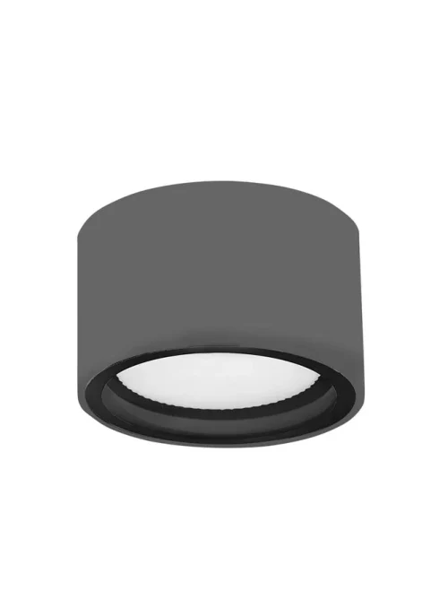 Plafonieră exterior FOCUS GX53 7 W, 220-240 V, 424 lm, 3000K, IP54, aluminiu și sticlă