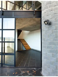 Aplică exterior FOCUS LED 6 W, 220-240 V, 420 lm, 3000K, IP54, aluminiu și sticlă