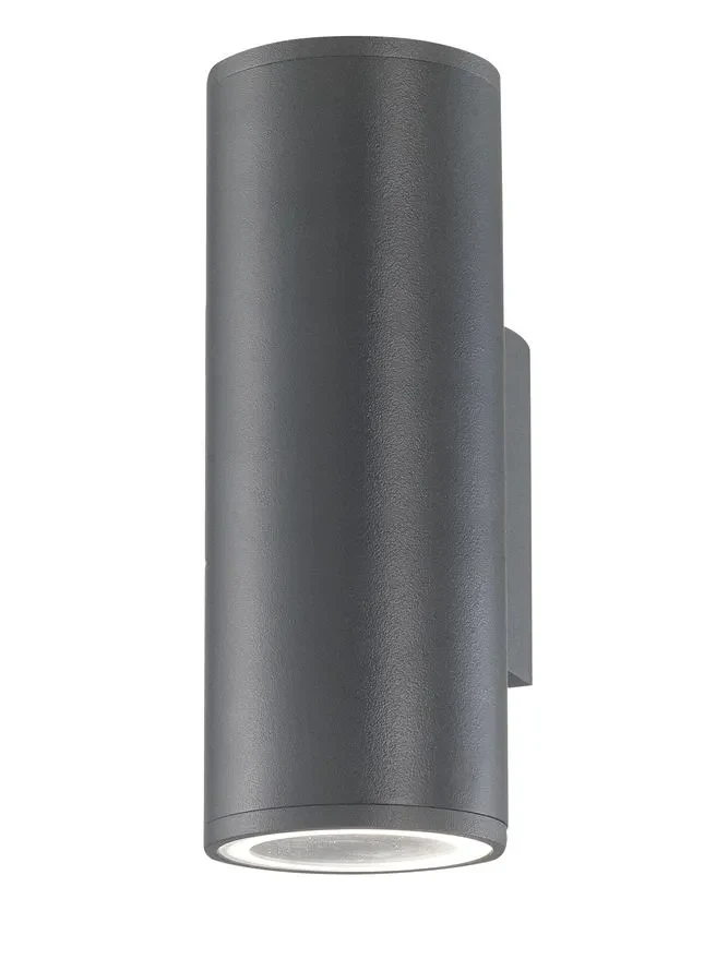 Aplică exterior NODUS GU10, compatibil 2x35 W, 220-240 V, IP54, aluminiu și sticlă 2