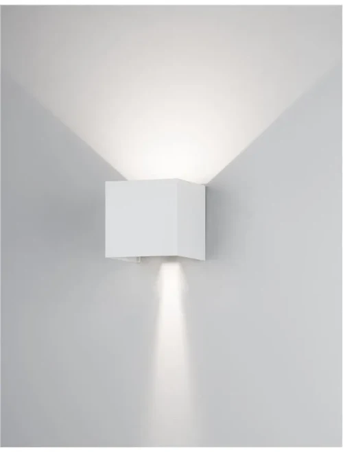 Aplică exterior COMO LED 2x3 W, 220-240 V, 510 lm, 3000K, IP54, aluminiu