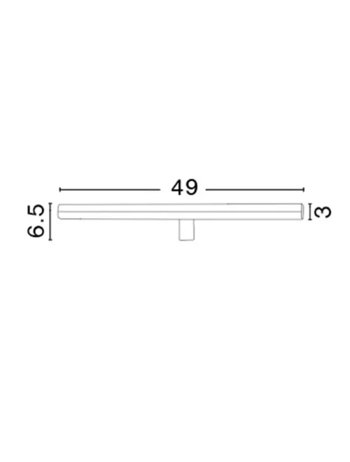 Aplică VANESE LED 12 W, 220-240 V, 1174 lm, 3000K, IP44, aluminiu și acril