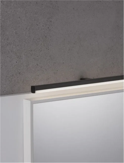 Aplică GLIM LED 18 W, 230 V, 1922 lm, 3000K, IP44, aluminiu și acril