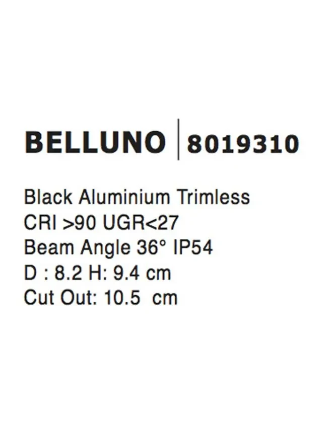 Spot BELLUNO IP54, aluminiu 4