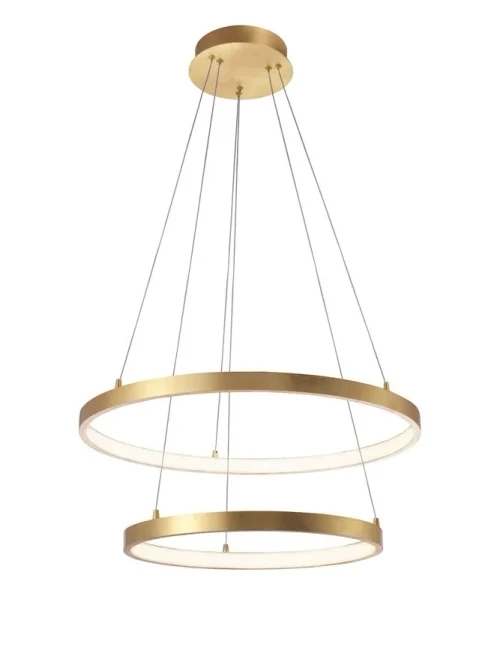 Suspensie LEON LED 65 W, 230 V, 4650 lm, 3000K, IP20, aluminiu și acril