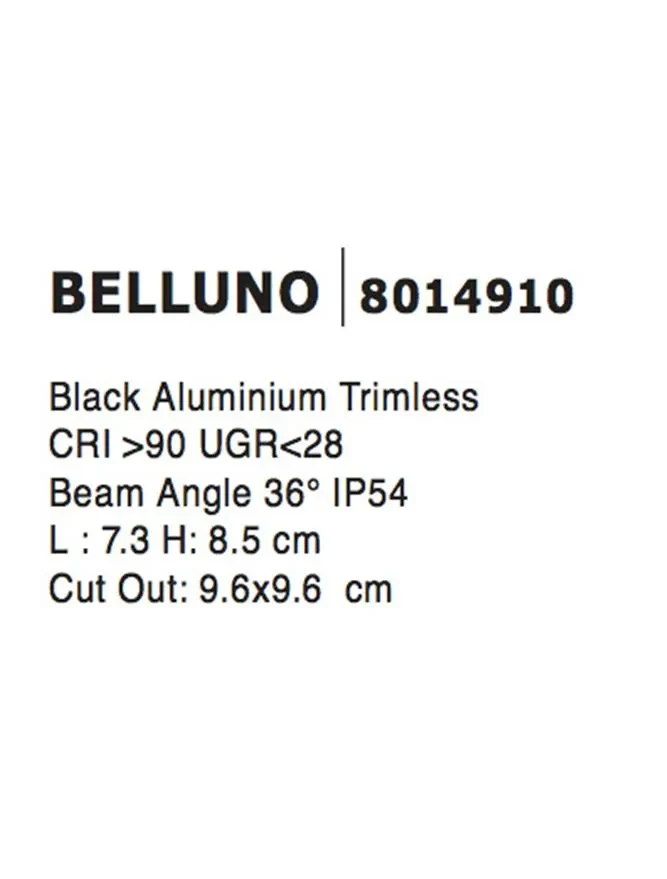 Spot BELLUNO IP54, aluminiu 4