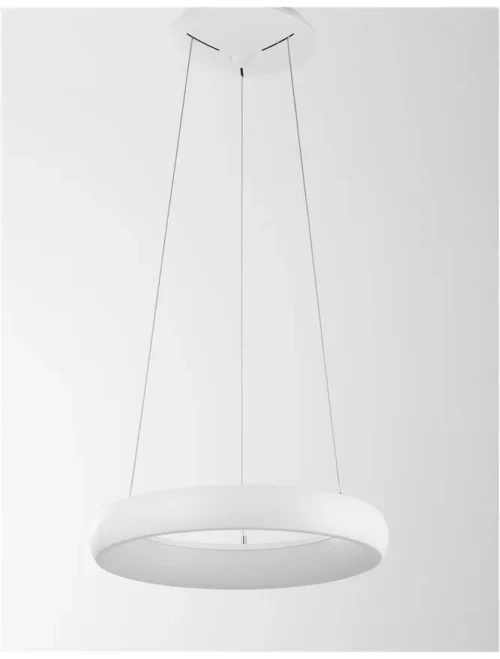 Suspensie ALBI LED 32 W, 230 V, 1950 lm, 3000K, IP20, aluminiu și acril