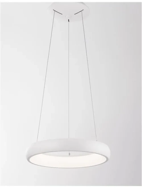 Suspensie ALBI LED 32 W, 230 V, 1950 lm, 3000K, IP20, aluminiu și acril